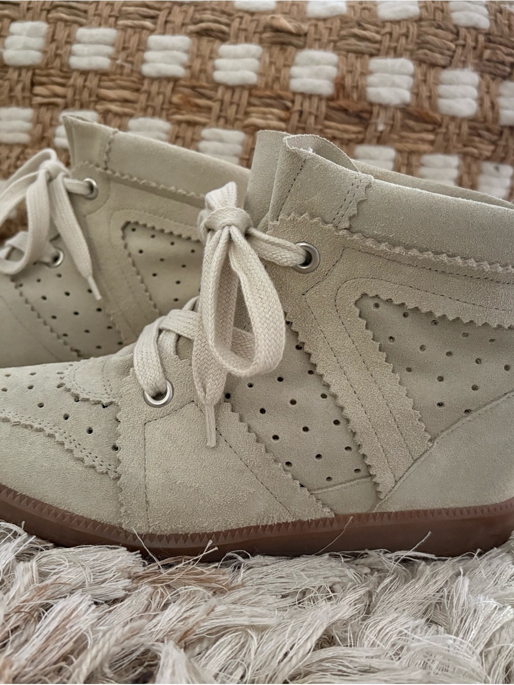 Isabel Marant Etoile Bobby Wedge Sneakers sz 40 us 9